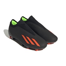 adidas Fussballschuhe X Speedportal.3 LL FG für feste Böden (Naturrasen, ohne Schnürsenkel) schwarz Herren